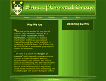 Tablet Screenshot of crystalcrags.org